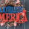 Glitzhome® 24" Patriotic God Bless America Wall Décor